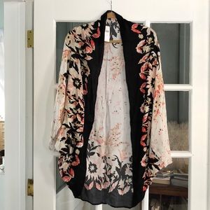 Anthropologie cocoon kimono wrap NWT